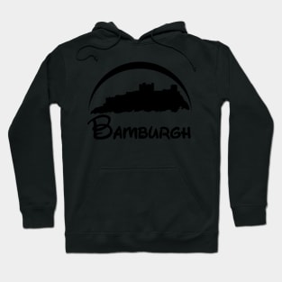 Bamburgh Castle (Black Logo) Hoodie